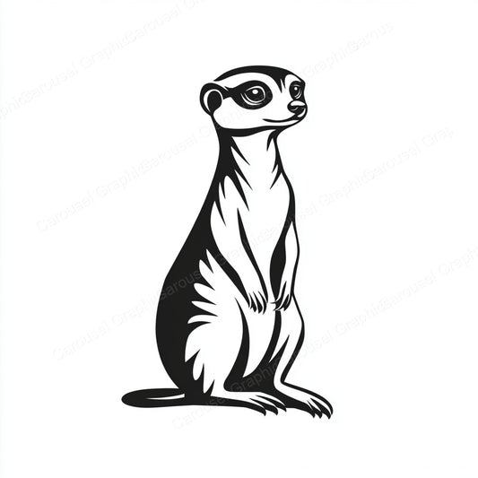 Meerkat Vector Graphic preview