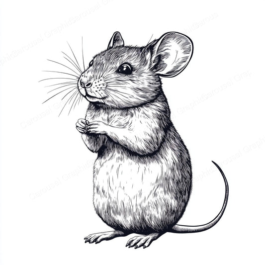 Mouse Vector Graphic preview
