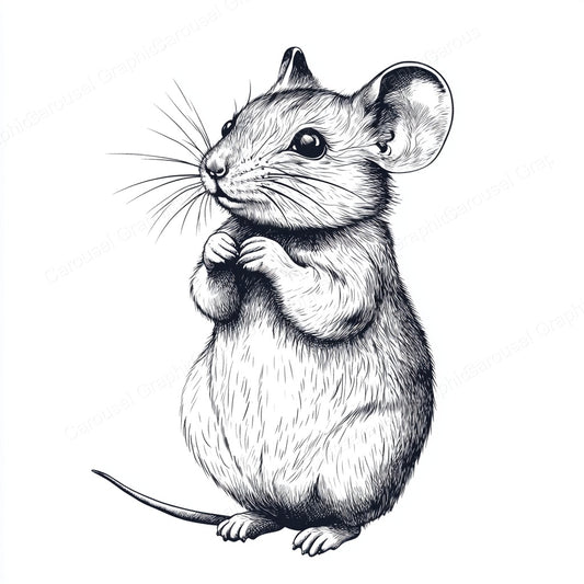 Mouse Vector Graphic preview