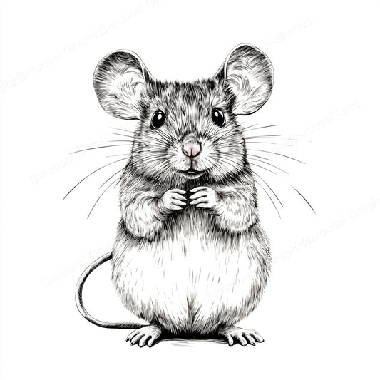 Mouse Vector Graphic preview