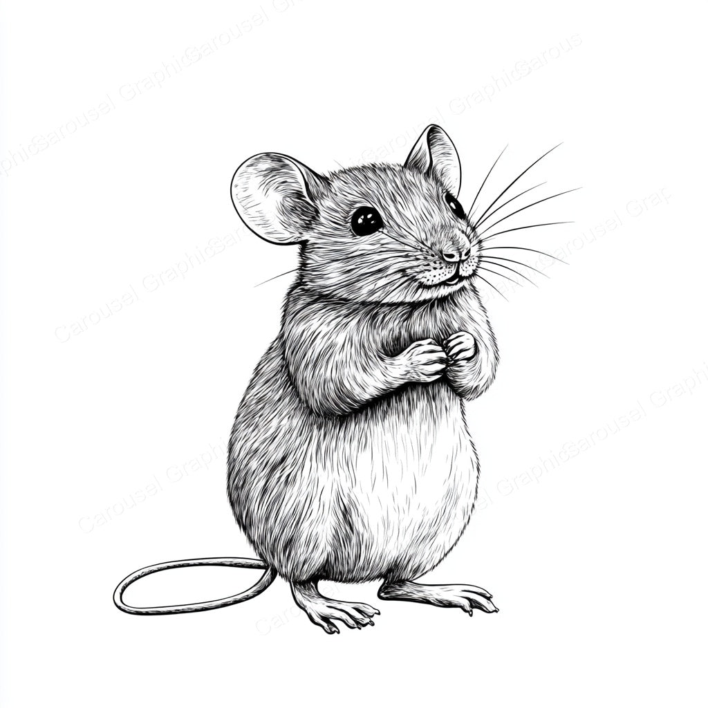 Mouse Vector Graphic preview