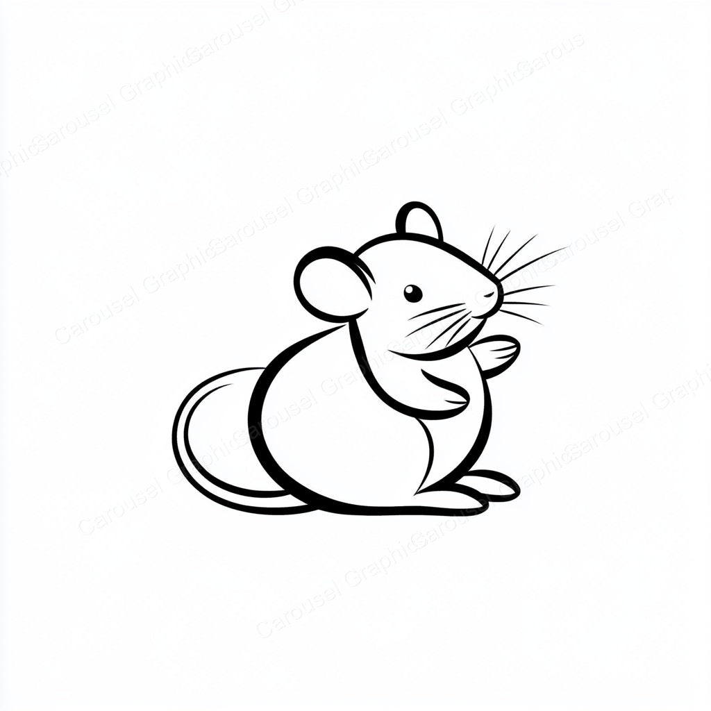 Mouse Vector Graphic preview