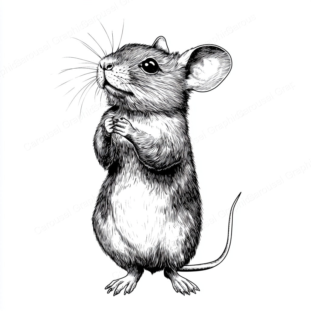 Mouse Vector Graphic preview