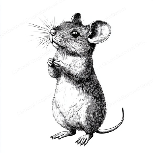 Mouse Vector Graphic preview