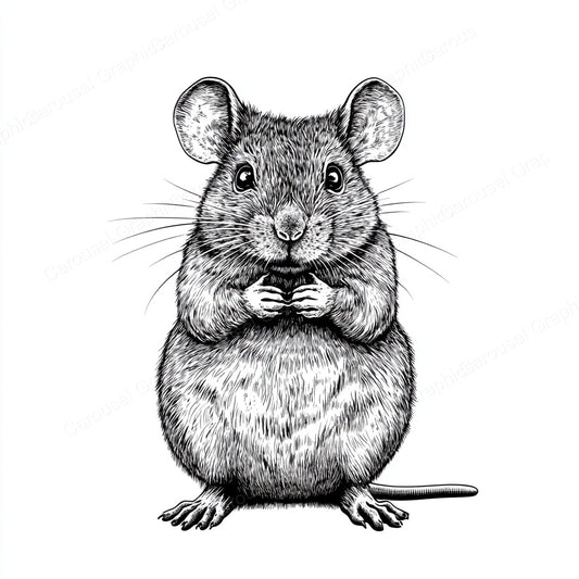 Mouse Vector Graphic preview