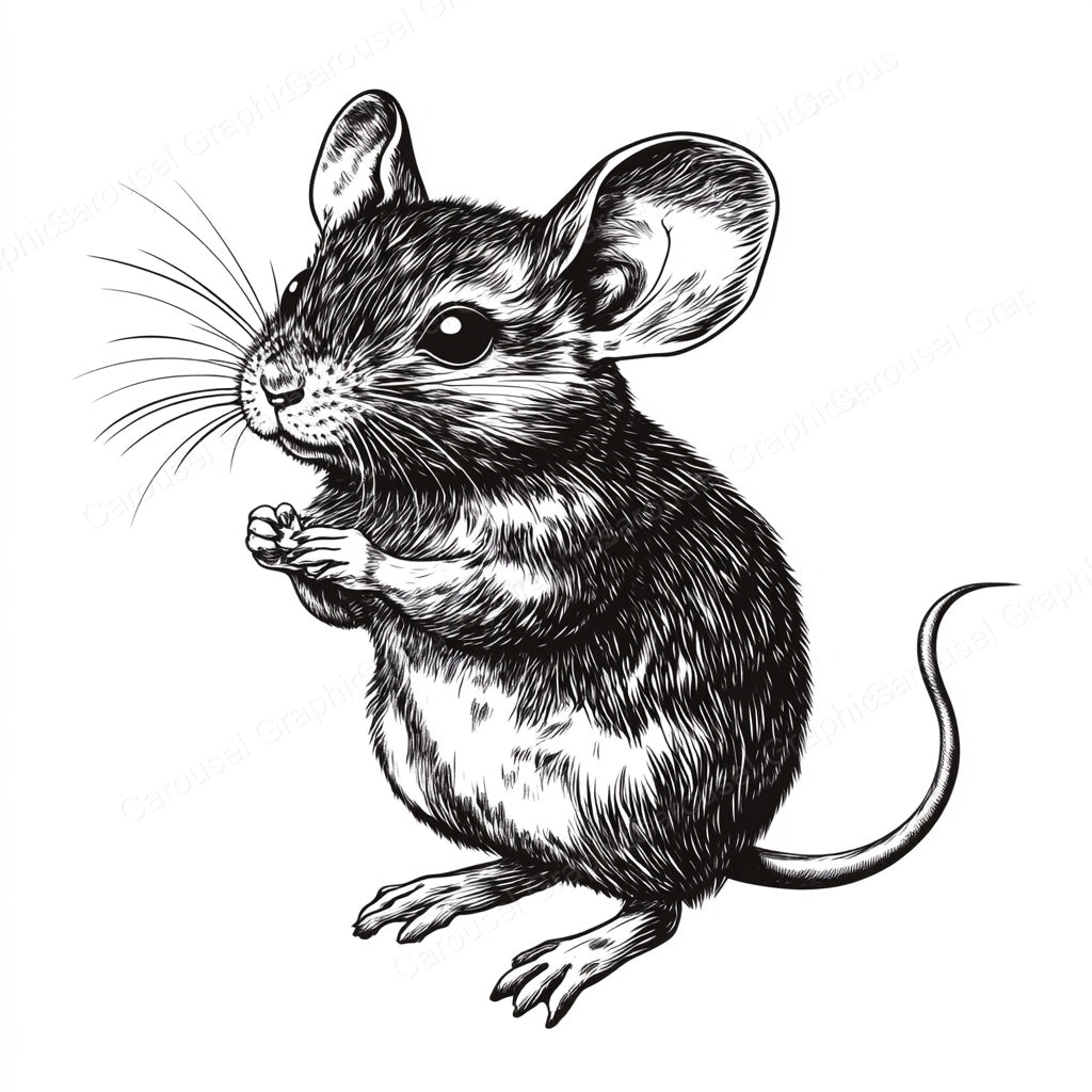 Mouse Vector Graphic preview