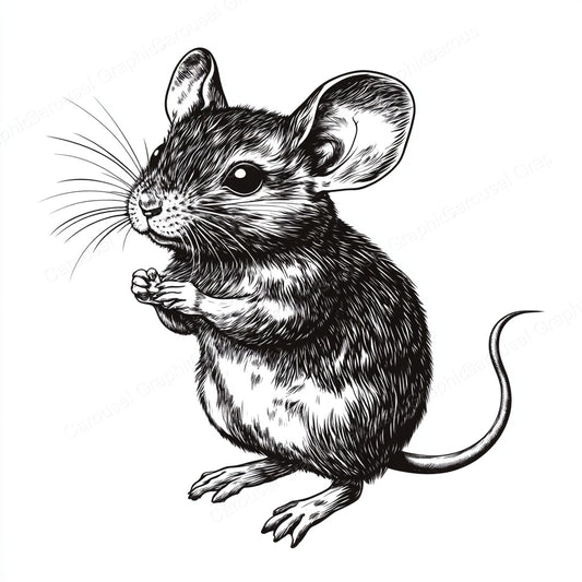 Mouse Vector Graphic preview