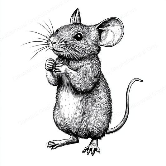 Mouse Vector Graphic preview