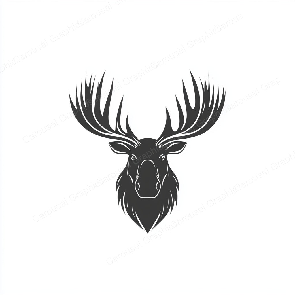 Moose Vector Graphic preview