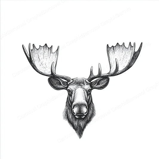 Moose Vector Graphic preview