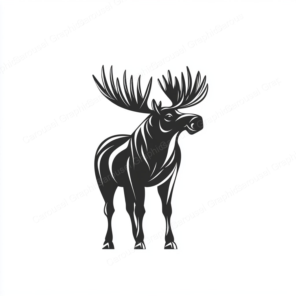Moose Vector Graphic preview