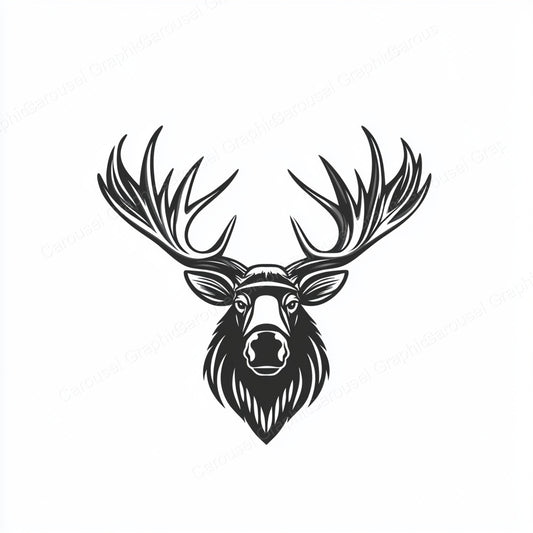 Moose Vector Graphic preview