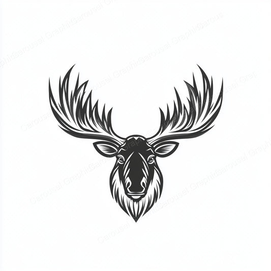 Moose Vector Graphic preview