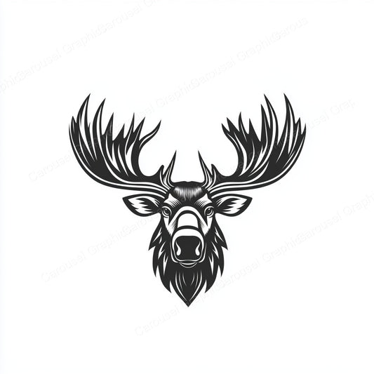 Moose Vector Graphic preview