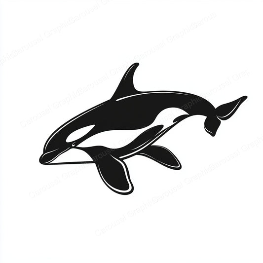 Orca Vector Graphic preview