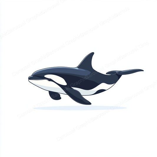 Orca Vector Graphic preview