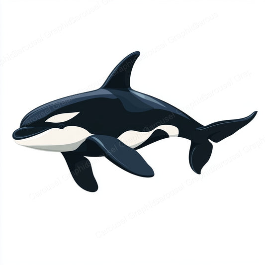 Orca Vector Graphic preview