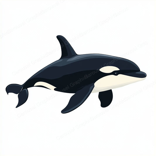 Orca Vector Graphic preview