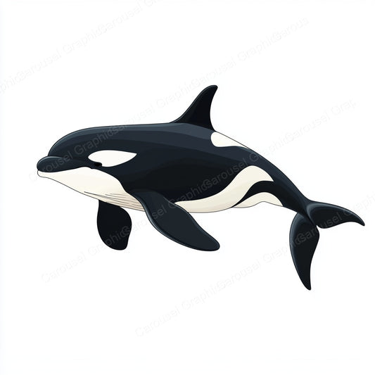 Orca Vector Graphic preview