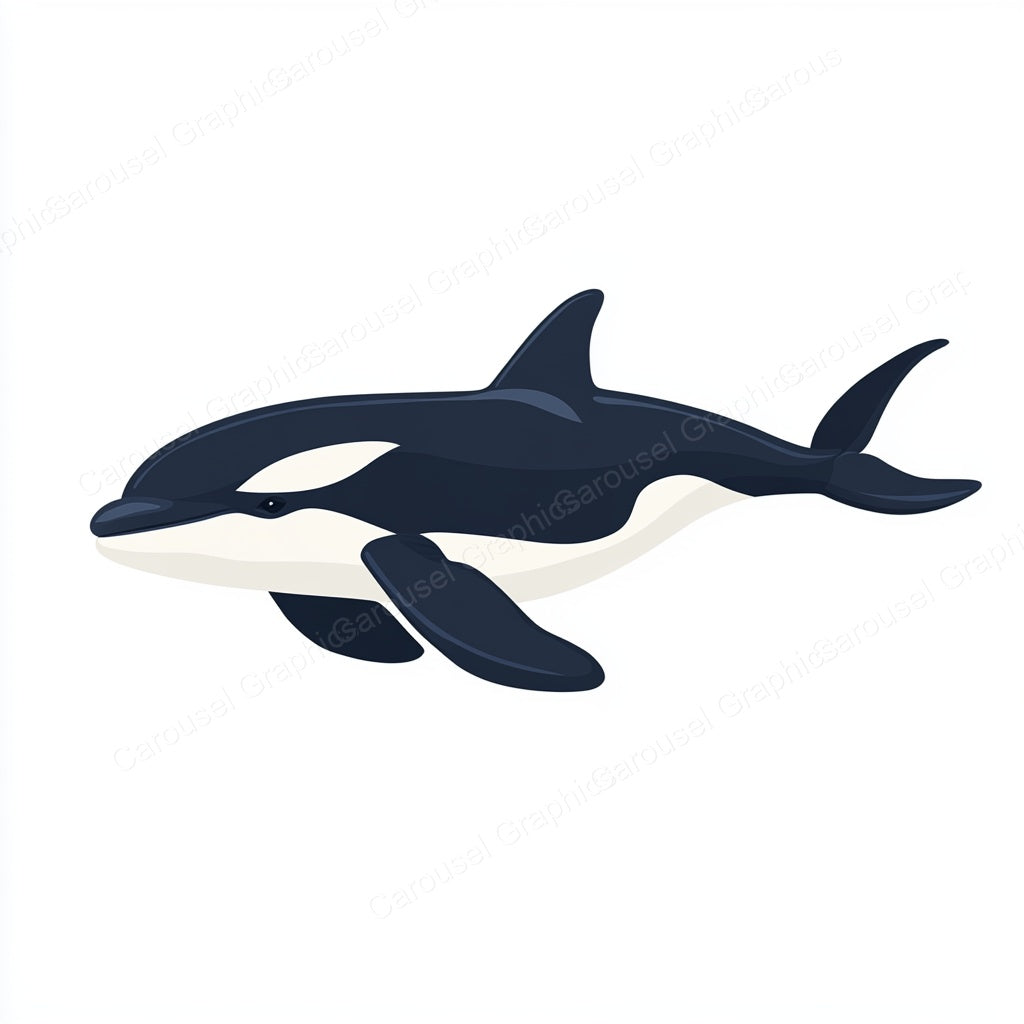 Orca Vector Graphic preview