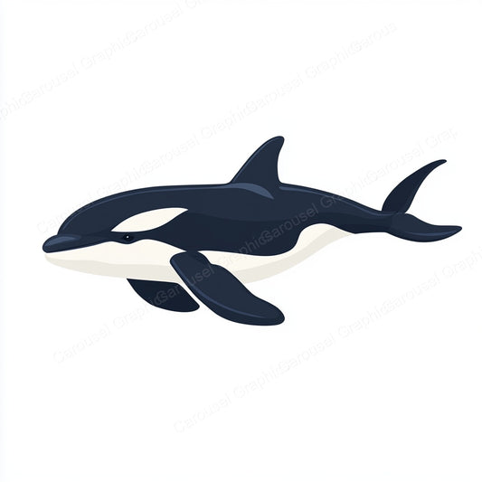 Orca Vector Graphic preview
