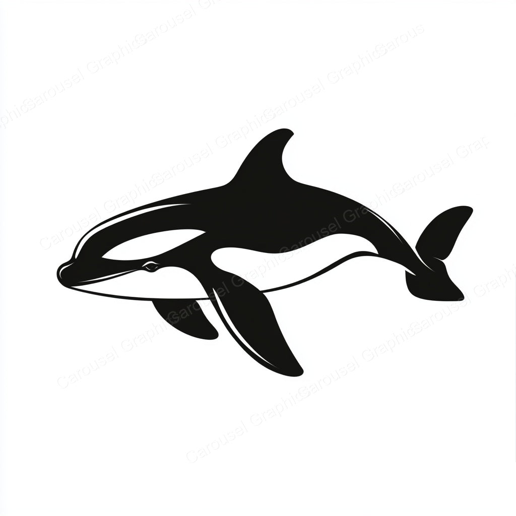 Orca Vector Graphic preview