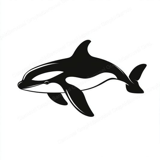 Orca Vector Graphic preview