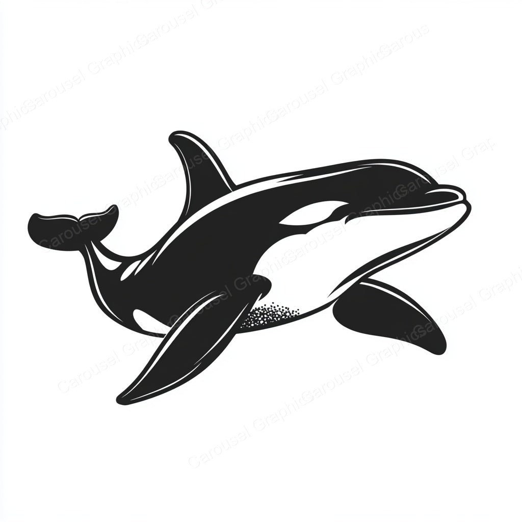 Orca Vector Graphic preview
