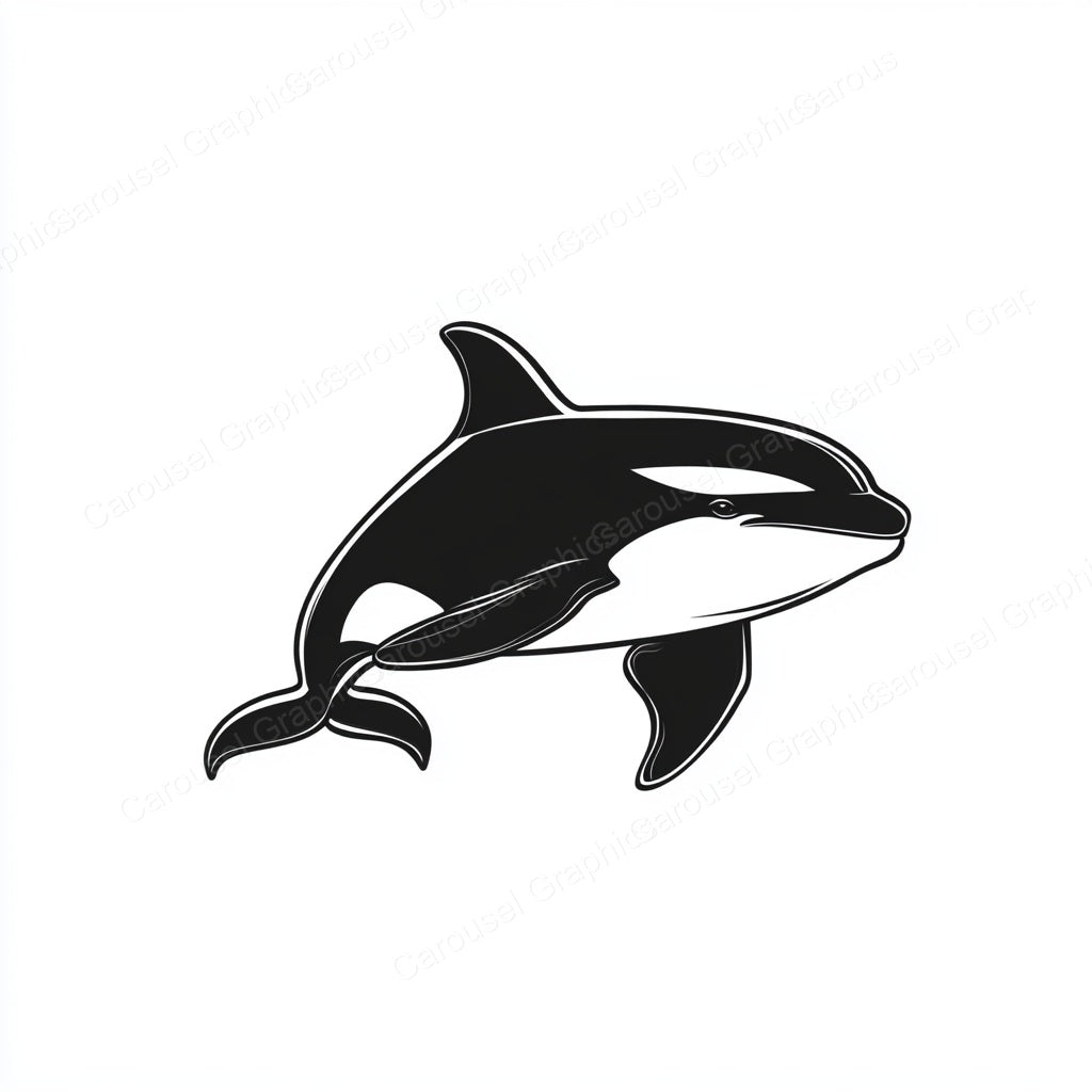 Orca Vector Graphic preview