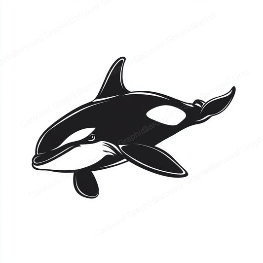 Orca Vector Graphic preview
