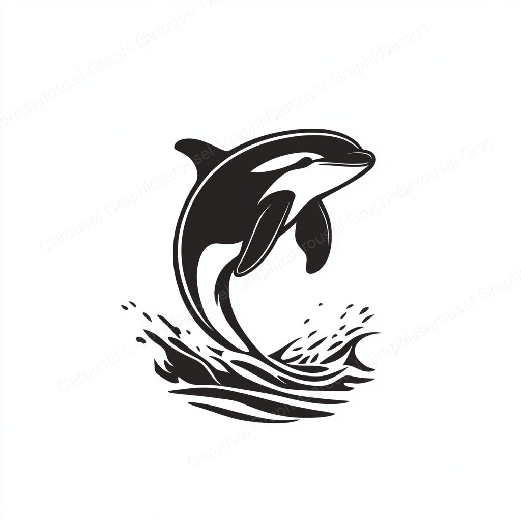 Orca Vector Graphic preview