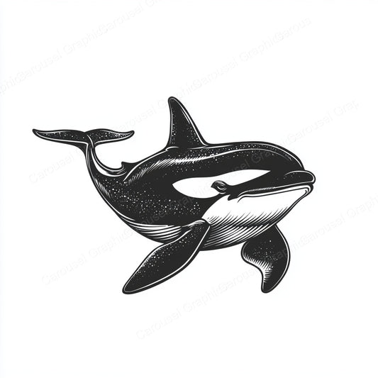 Orca Vector Graphic preview