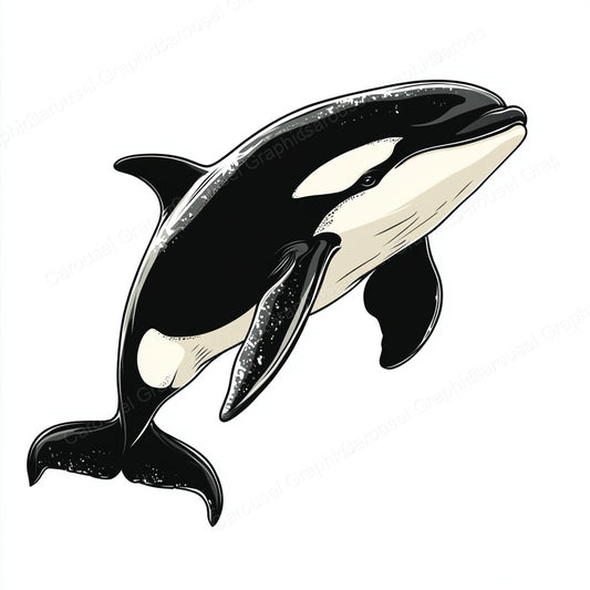 Orca Vector Graphic preview