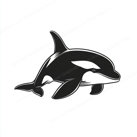 Orca Vector Graphic preview
