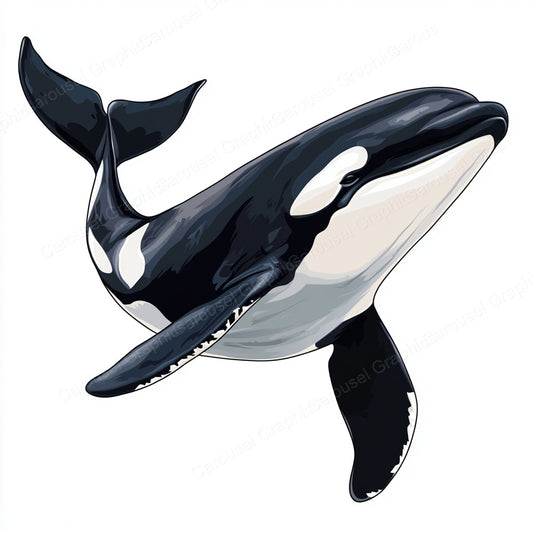 Orca Vector Graphic preview