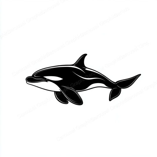 Orca Vector Graphic preview