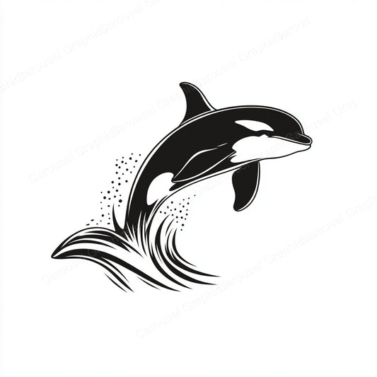 Orca Vector Graphic preview