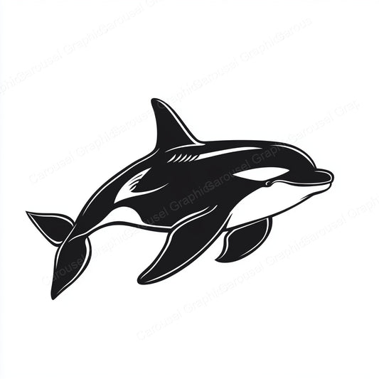 Orca Vector Graphic preview