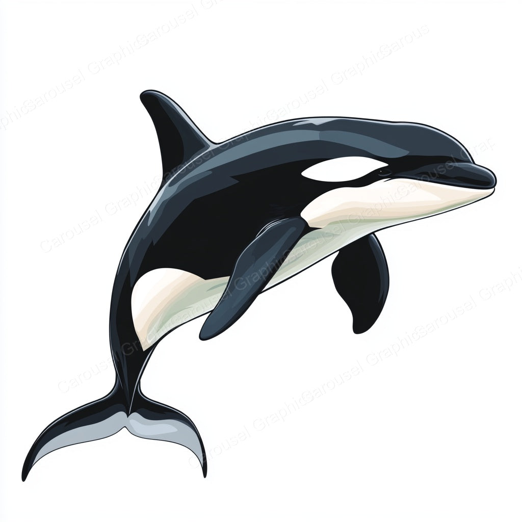 Orca Vector Graphic preview