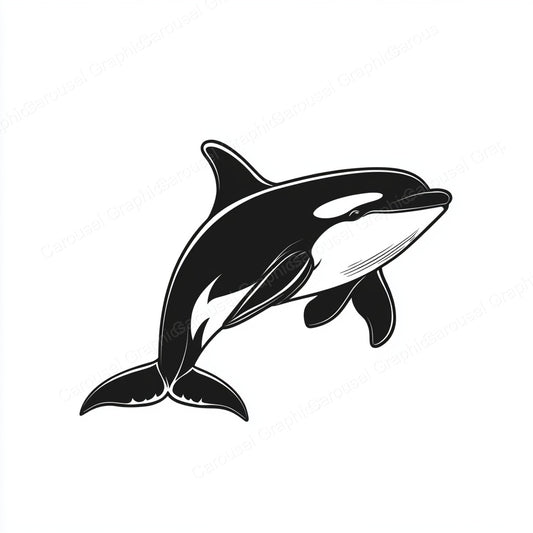 Orca Vector Graphic preview
