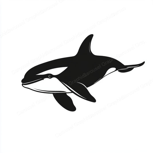 Orca Vector Graphic preview