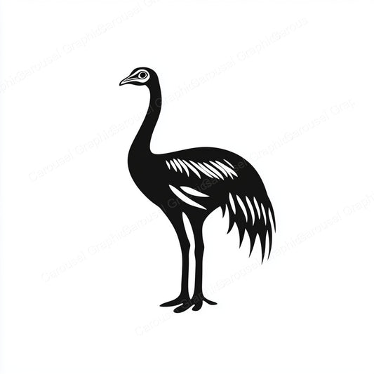 Ostrich Vector Graphic preview