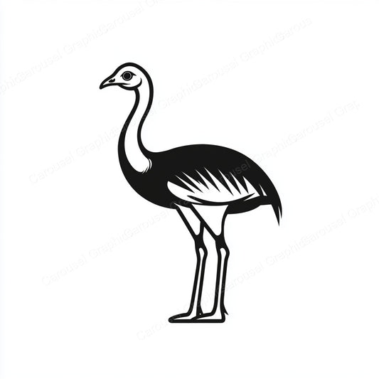 Ostrich Vector Graphic preview