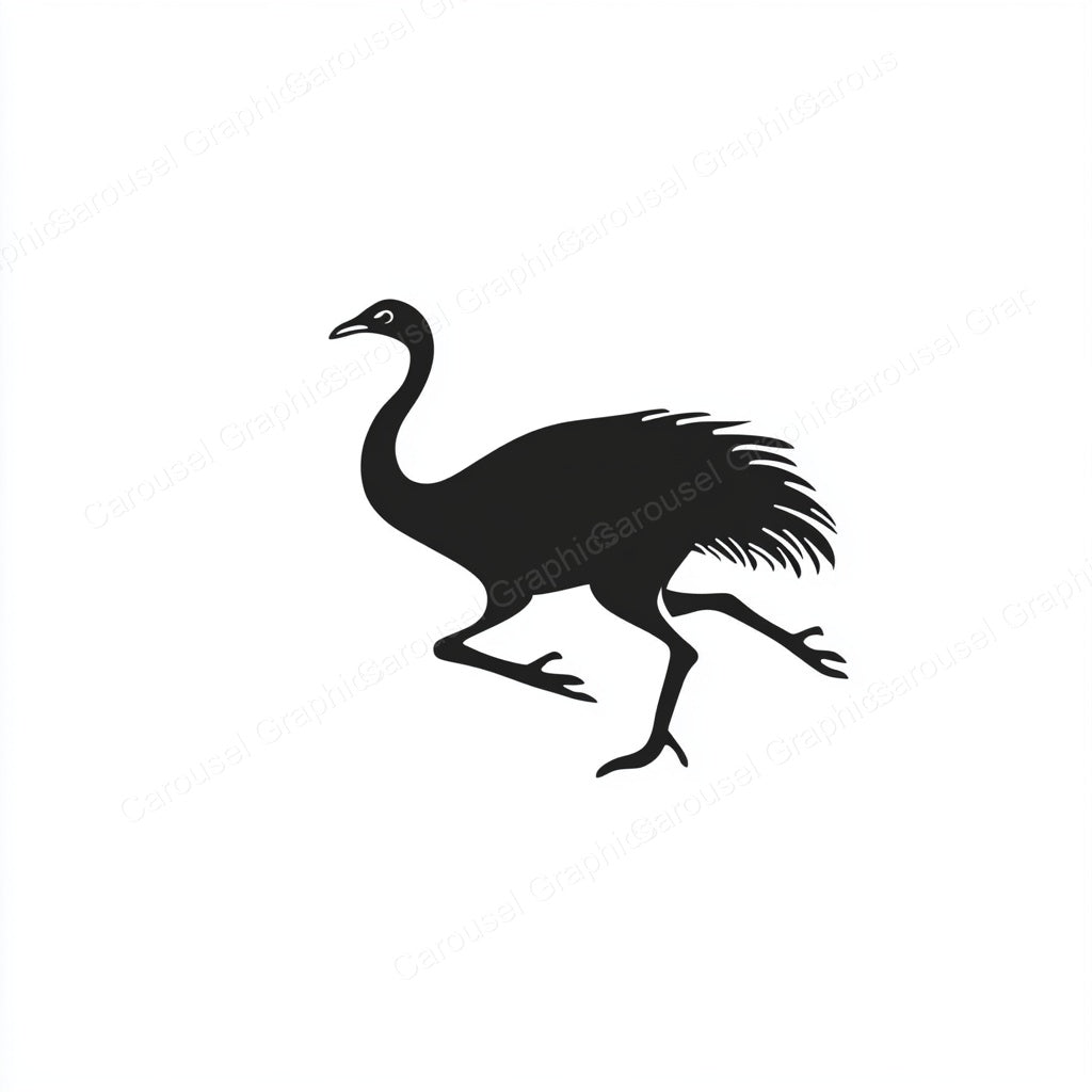Ostrich Vector Graphic preview
