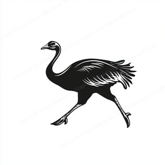 Ostrich Vector Graphic preview