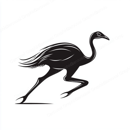 Ostrich Vector Graphic preview