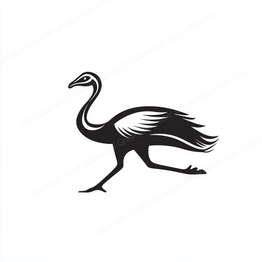 Ostrich Vector Graphic preview