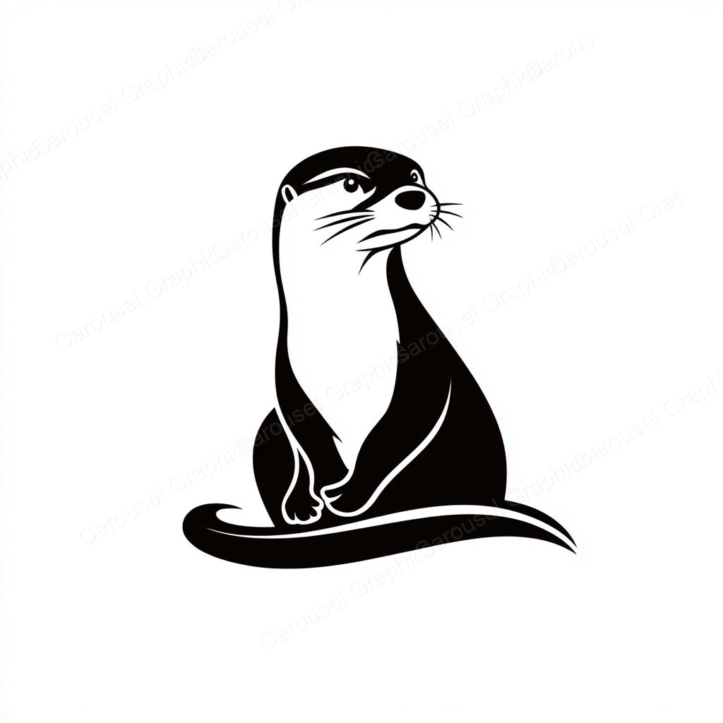 Otter Vector Graphic preview