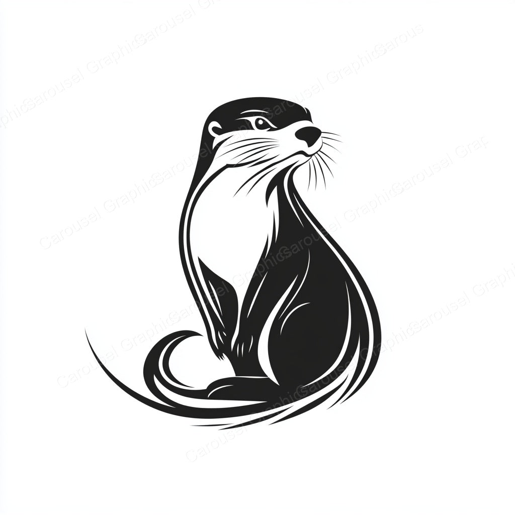 Otter Vector Graphic preview