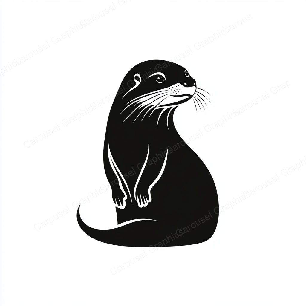 Otter Vector Graphic preview